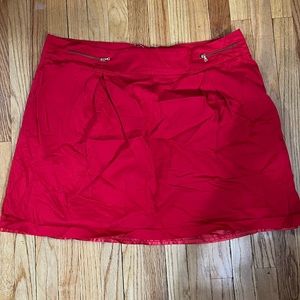 Eloquii size 20 red skirt
